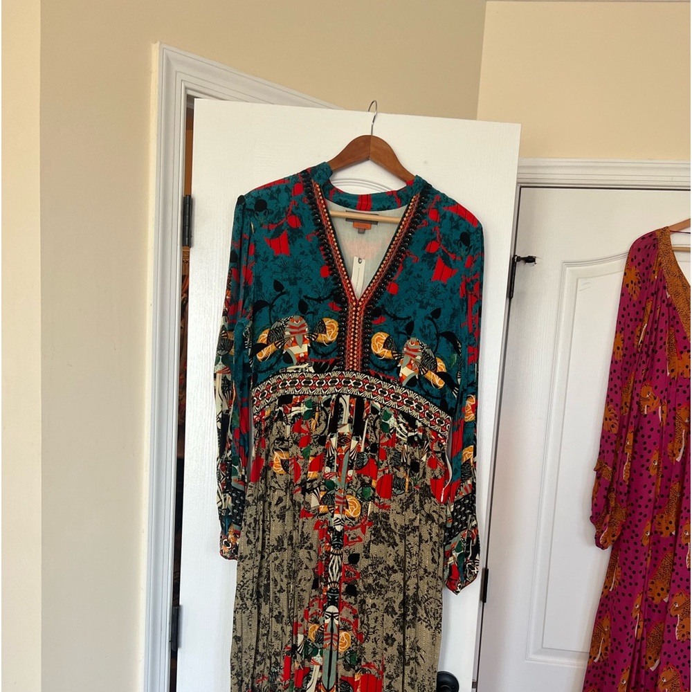 bhanuni Anthropologie maxi dress.
